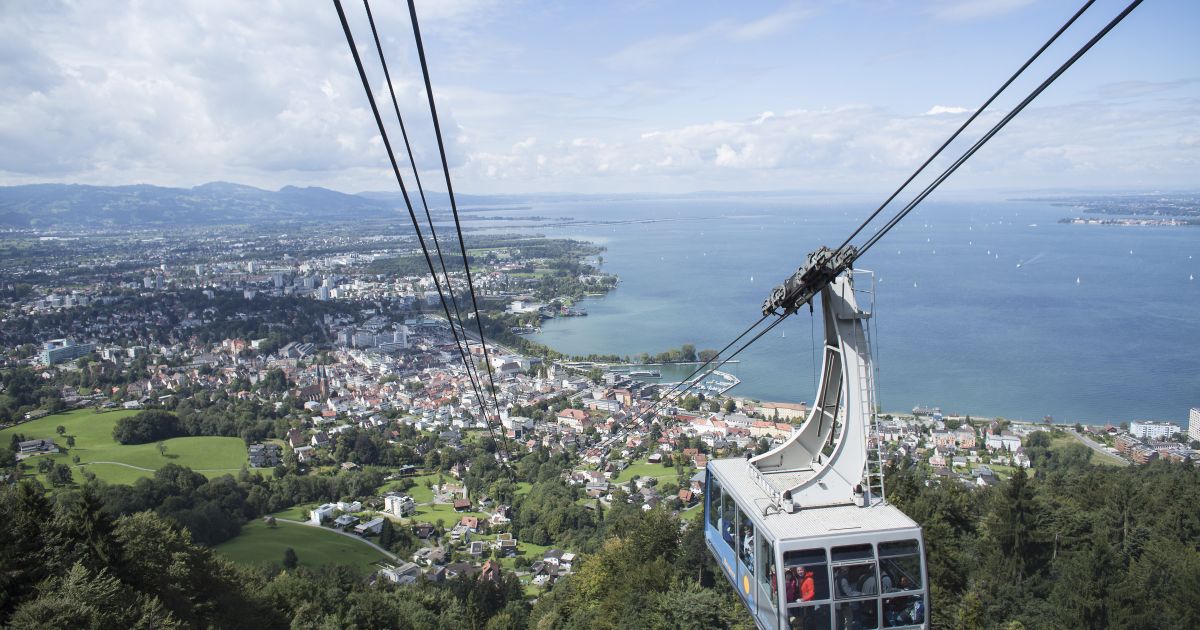 Pfänderbahn Urlaub am Bodensee, Vorarlberg