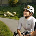 Fahrradfahrerin Katrin Fahrradfahrerin Katrin