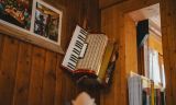 Handorgel im Berghaus Mattajoch