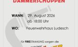 Eine weiÃe Karte mit rotem und schwarzem Text