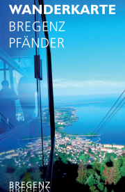 Wanderkarte Pfänder 2024