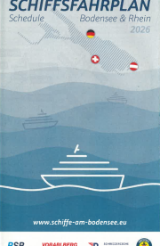 Prospekt - Schiffsfahrplan Bodensee & Rhein 2026 Schiffsfahrplan Bodensee & Rhein 2026
