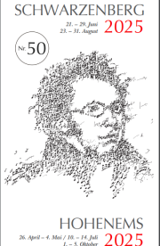 Schubertiade Programm-Prospekt 2025