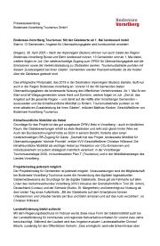 Presseaussendung Bodensee-Vorarlberg Gästemobilität 2025