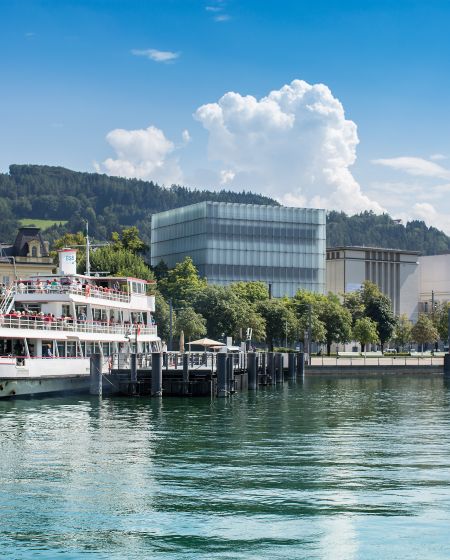 Bregenzer Hafen am Bodensee 
