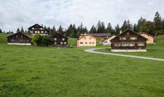 Abstieg von der Hangspitze Mellau