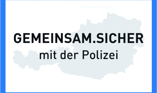 Logo Gemeinsam Sicher der Polizei Logo Gemeinsam Sicher der Polizei