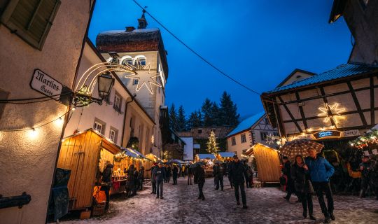 Weihnachtsmarkt Oberstadt Â©Christiane Setz - visitbregenz (2)
