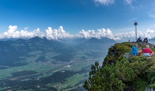 Gurtisspitze Aussicht Walgau
