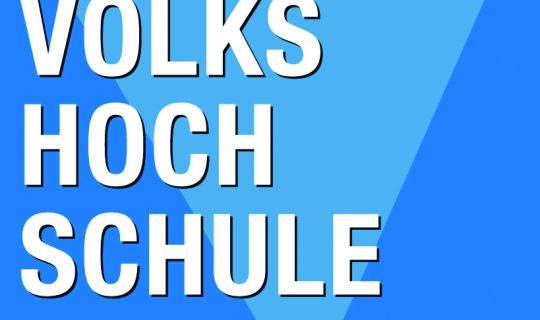 Ein blauer Hintergrund mit weiÃem Text