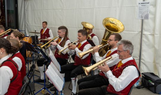 Die Musikant:innen freuen sich Ã¼ber die Zusammenarbeit mit den RBN.