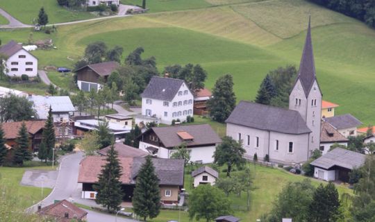 Ortszentrum von Gurtis
