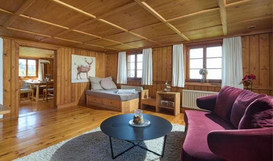 Bauernhaus am PfÃ¤nderhang mit Seeblick