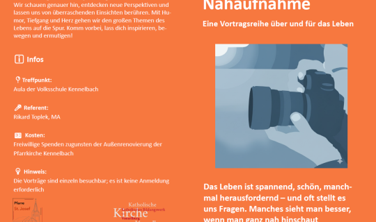 Vortragsreihe Nahaufnahme Vortragsreihe Nahaufnahme