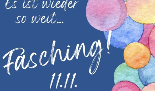 ein blauer Hintergrund mit bunten Kreisen