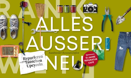 Ein grüner Hintergrund mit weiÃem Text und Gegenständen Ein grüner Hintergrund mit weiÃem Text und Gegenständen