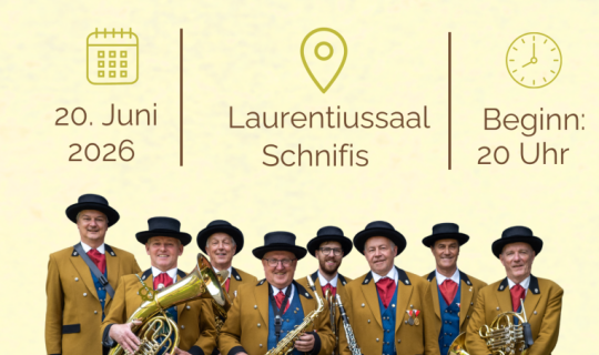 Gemeindemusik Ehreungskonzert