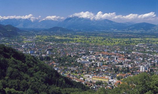 Blick auf Dornbirn Blick auf Dornbirn