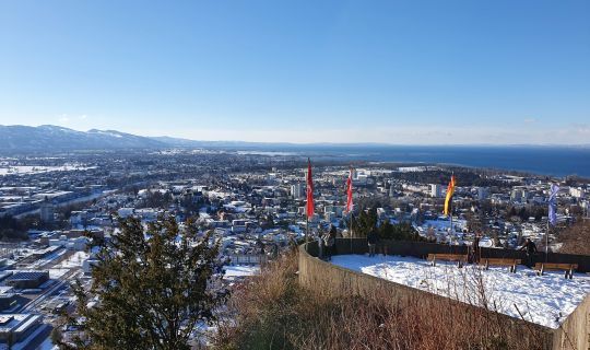 Bregenz Gebhardsberg im Winter Bregenz Gebhardsberg im Winter