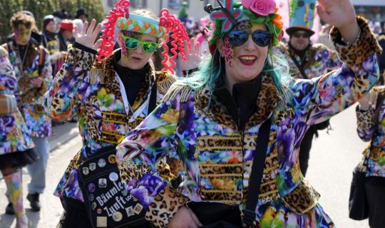 Familienumzug im Hörbranzer Dorfzentrum 2025 Familienumzug im Hörbranzer Dorfzentrum 2025