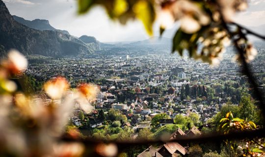 Blick auf Dornbirn © Studio Fasching, Dornbirn Tourismus & Stadtmarketing Blick auf Dornbirn