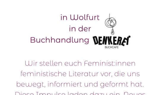 Feministischer Bücherabend Feministischer Bücherabend