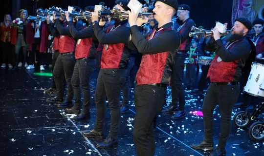 Leiblachtaler Schalmeien beim Faschingsstart in Hörbranz (11.11.2025, Leiblachtalsaal) Leiblachtaler Schalmeien beim Faschingsstart in Hörbranz (11.11.2025, Leiblachtalsaal)