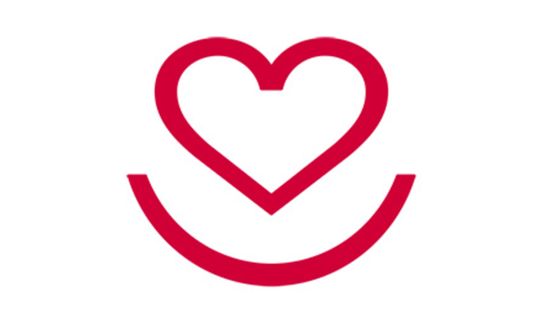 Ein rotes Herz und ein LÃ¤cheln