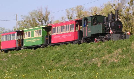 Schleienlochfahrt mit der Dampflokomotive@