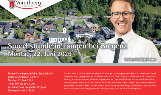 LR Gantner Sprechstunde Flyer LR Gantner Sprechstunde Flyer