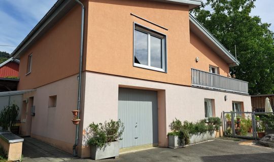 Haus MaPe_Hörbranz_AuÃenansicht Einfamilienhaus von der StraÃe Haus MaPe_Hörbranz_AuÃenansicht Einfamilienhaus von der StraÃe