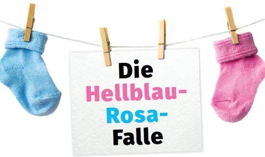 Bild mit blau und roten Babysocken Bild mit blau und roten Babysocken