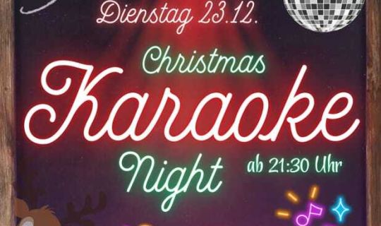 Christmas Karaoke Night