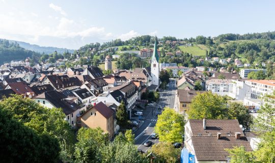 Blick Schattenburg auf Feldkirch(c) Lucas Tiefenthaler - Vorarlberg Tourismus Blick Schattenburg auf Feldkirch(c) Lucas Tiefenthaler - Vorarlberg Tourismus