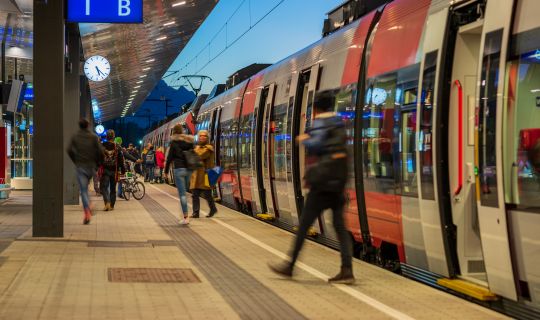 Bahnhof Hohenems Zug