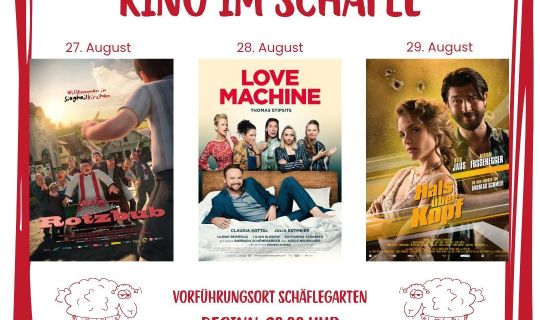 Kino im Schäfle 2025 Kino im Schäfle 2025