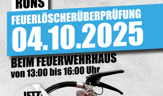 Feuerlöscherüberprüfung OF Röns Feuerlöscherüberprüfung OF Röns