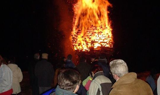 Funkenabbrennen Funkenabbrennen