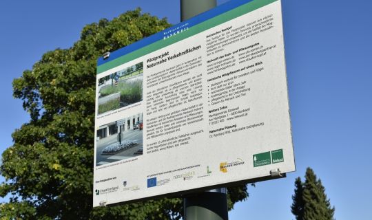 Pilotprojekt Naturnahe Verkehrsflächen Rankweil Pilotprojekt Naturnahe Verkehrsflächen Rankweil