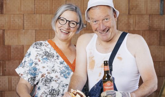 Kabarettisten Maria Neuschmid und Stefan Vögel Kabarettisten Maria Neuschmid und Stefan Vögel