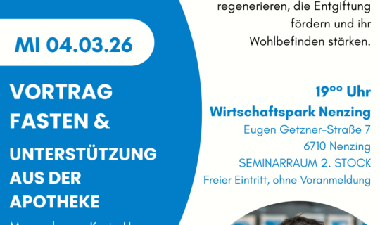 Ein blau-weiÃer Flyer mit einer lächelnden Person Ein blau-weiÃer Flyer mit einer lächelnden Person
