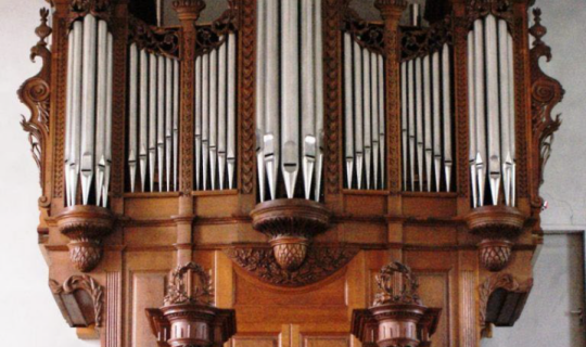 Orgel in der Pfarrkirche Bludesch Orgel in der Pfarrkirche Bludesch