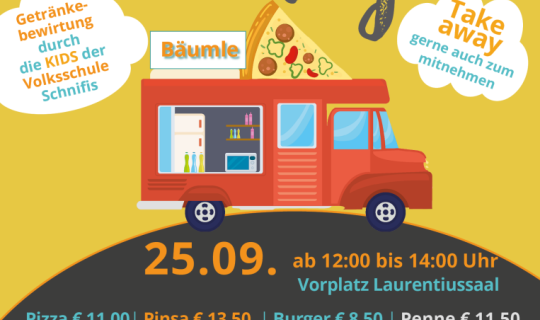 Ein Plakat eines Food Trucks