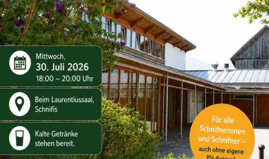 Energie Donnerstaghock