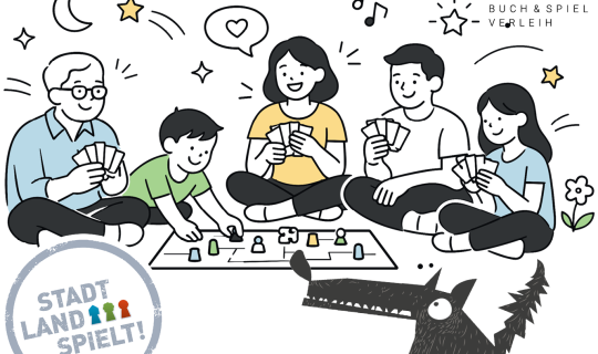 Eine Gruppe von Menschen, die um ein Brettspiel herumsitzen Eine Gruppe von Menschen, die um ein Brettspiel herumsitzen