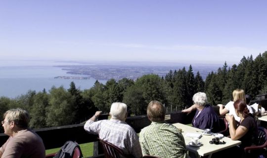 Berghaus PfÃ¤nder, Terrasse