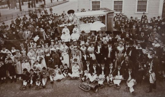 Faschingsumzug Bregenz 1920