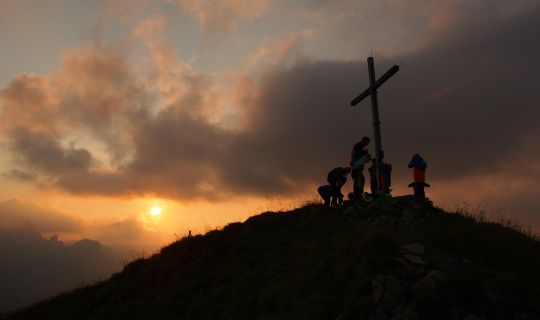 Sonnenuntergangswanderung-Hoeferspitze-Hochtannberg Sonnenuntergangswanderung-Hoeferspitze-Hochtannberg