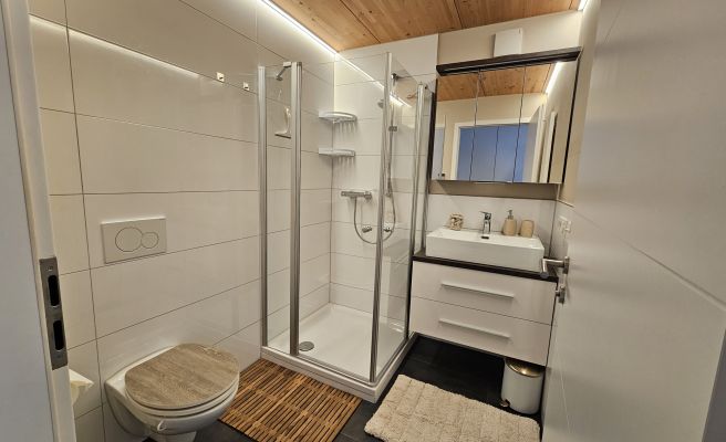Ferienwohnung Powerbreak Dornbirn, Badezimmer