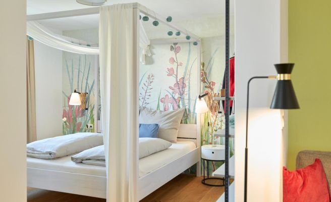 Rotes Haus Bregenz Garten Wohnung